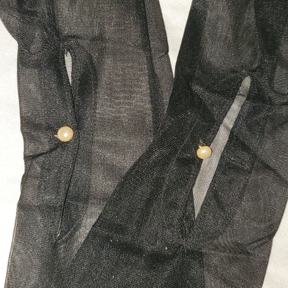 Vintage chiffon gloves - Picture 2 of 4